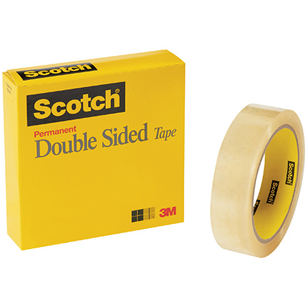 1" x 36 yds. Scotch<span class='rtm'>®</span> Double Sided Tape 665 (Permanent)